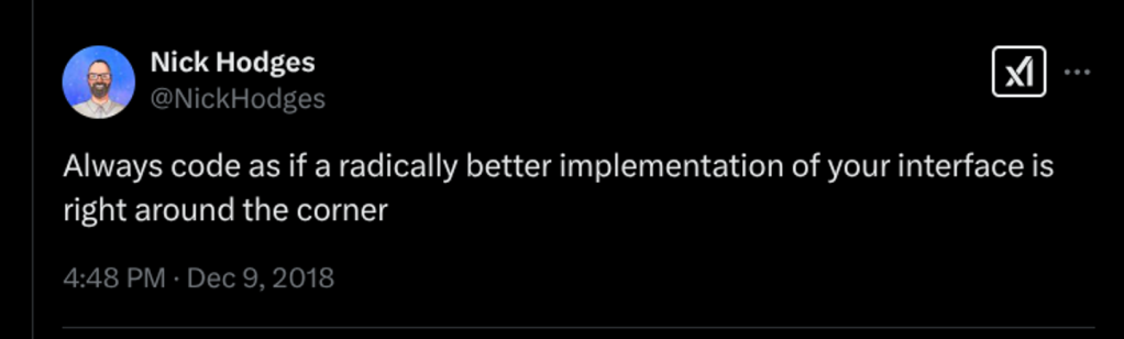 code-as-if Always code as if